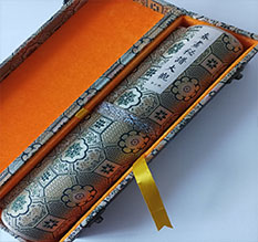 临江书画装裱案例